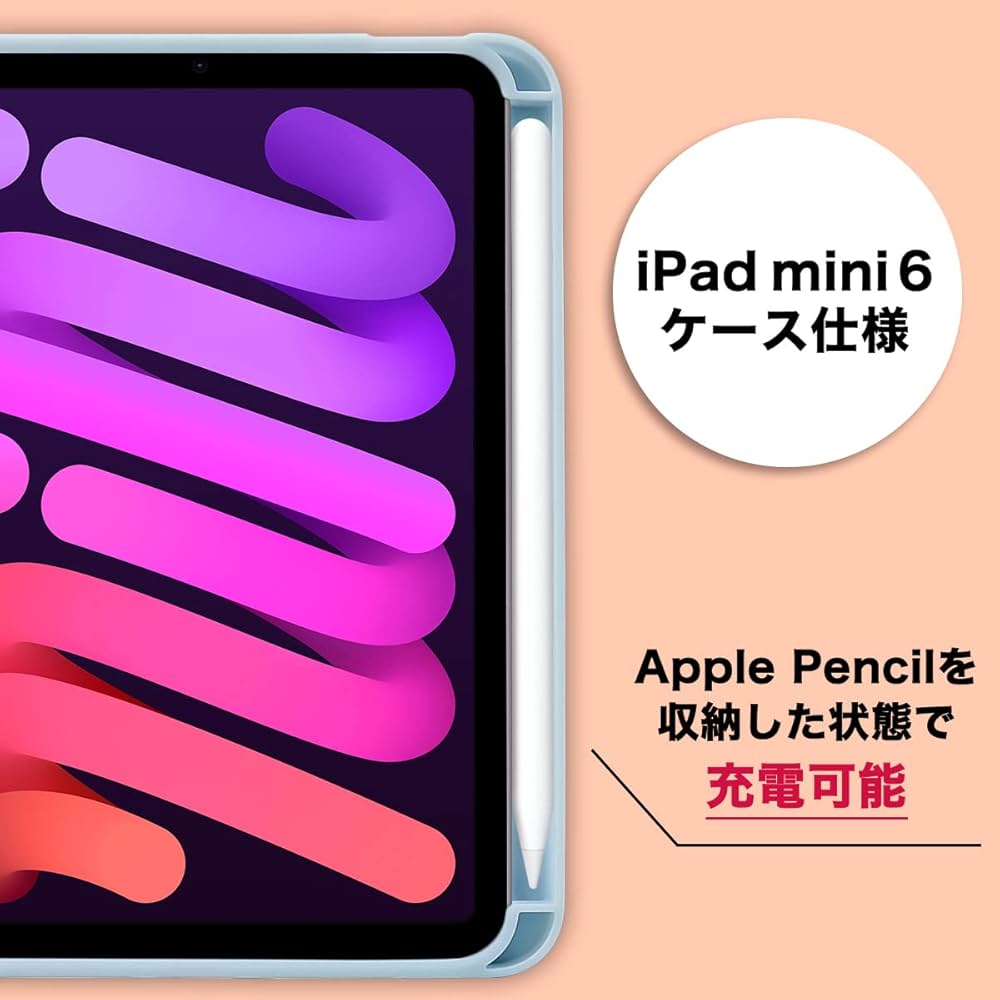 Amazon.co.jp: MS factory iPad mini6 Case, 2021 Mini 6th
